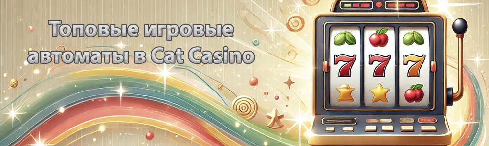 Топовые игровые автоматы в Cat Casino